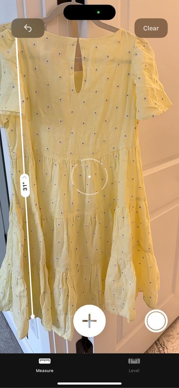 NWT Lilly Pulitzer Yellow Embroidered Tiered Mini Dress Jocelyn Linen Dress, Sma - Picture 9 of 11